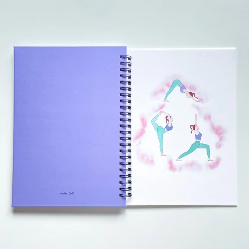 Atelier Dma - Yoga A5 Spiral Notebook