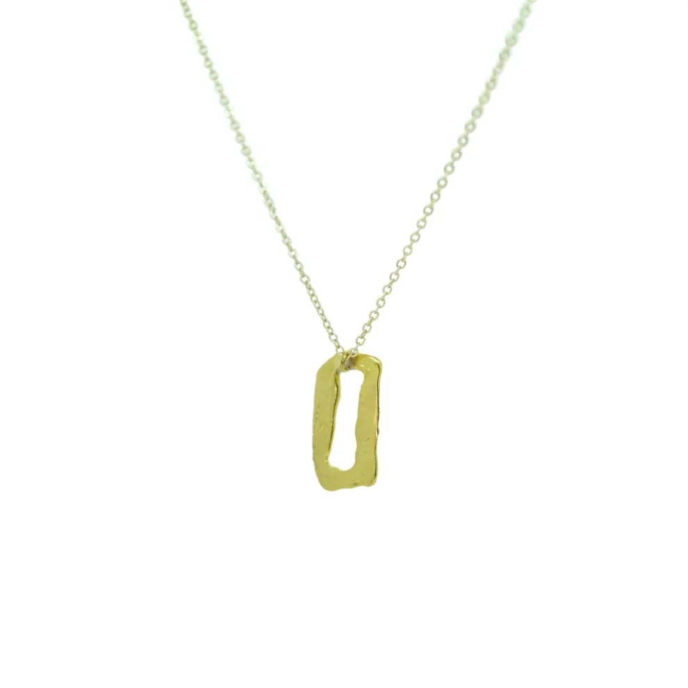 Cansui - Rectangle Sun Necklace