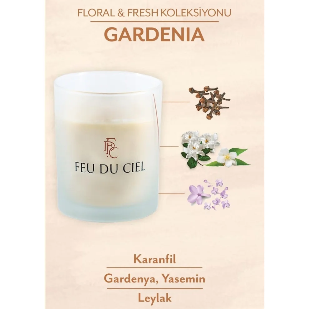 Feu du Ciel - Gardenia Candle