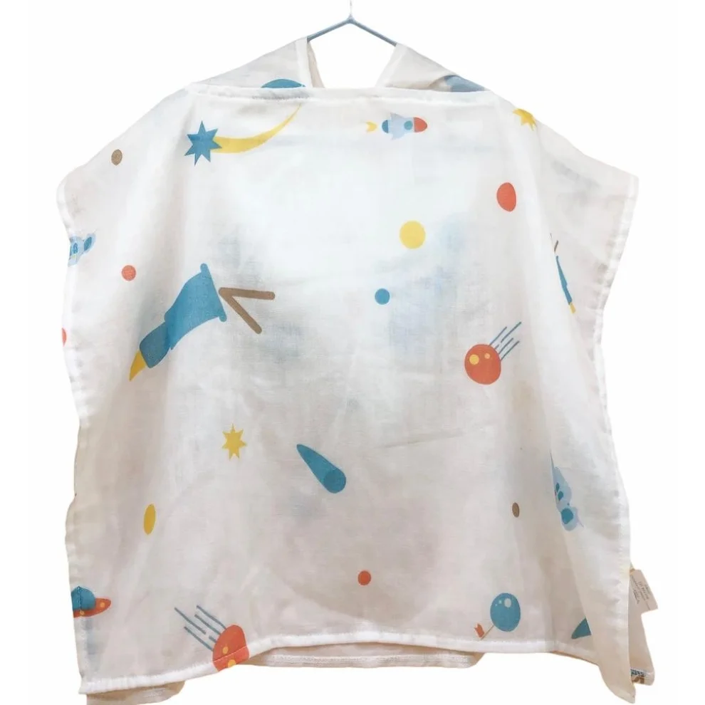 Happy Folks - Lost In Space Organic Poncho