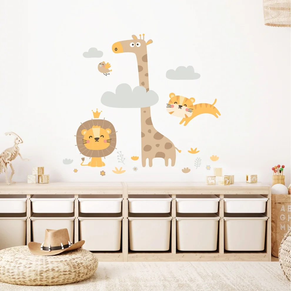 Jüppo - Mini Safari Wall Sticker