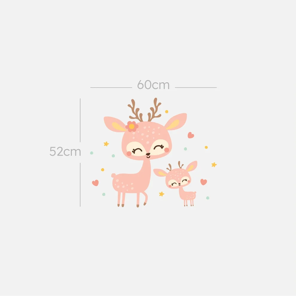 Jüppo - Dreamy Bambi Wall Sticker