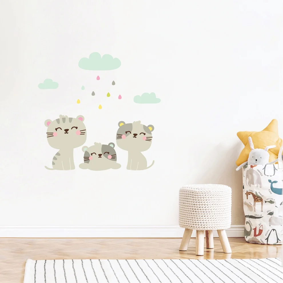 Jüppo - Kitty Kats Wall Sticker