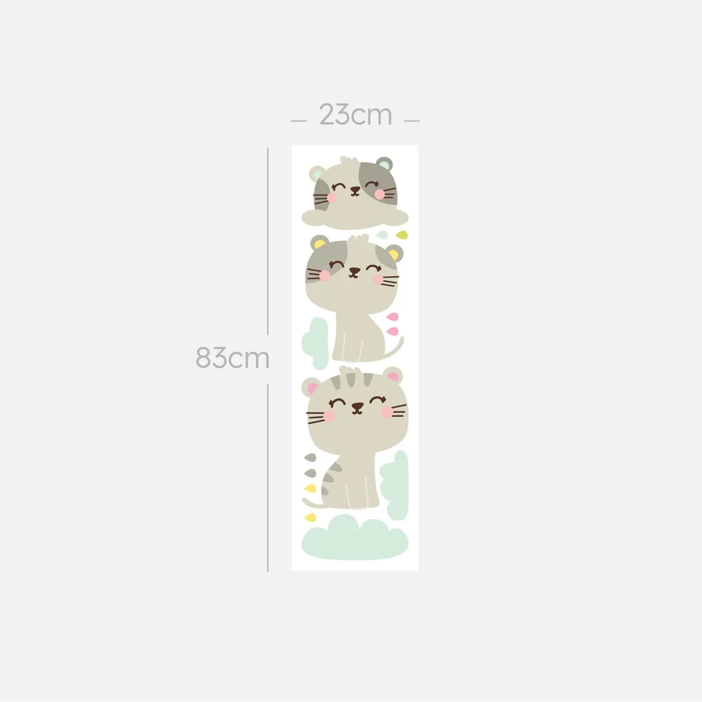 Jüppo - Kitty Kats Wall Sticker