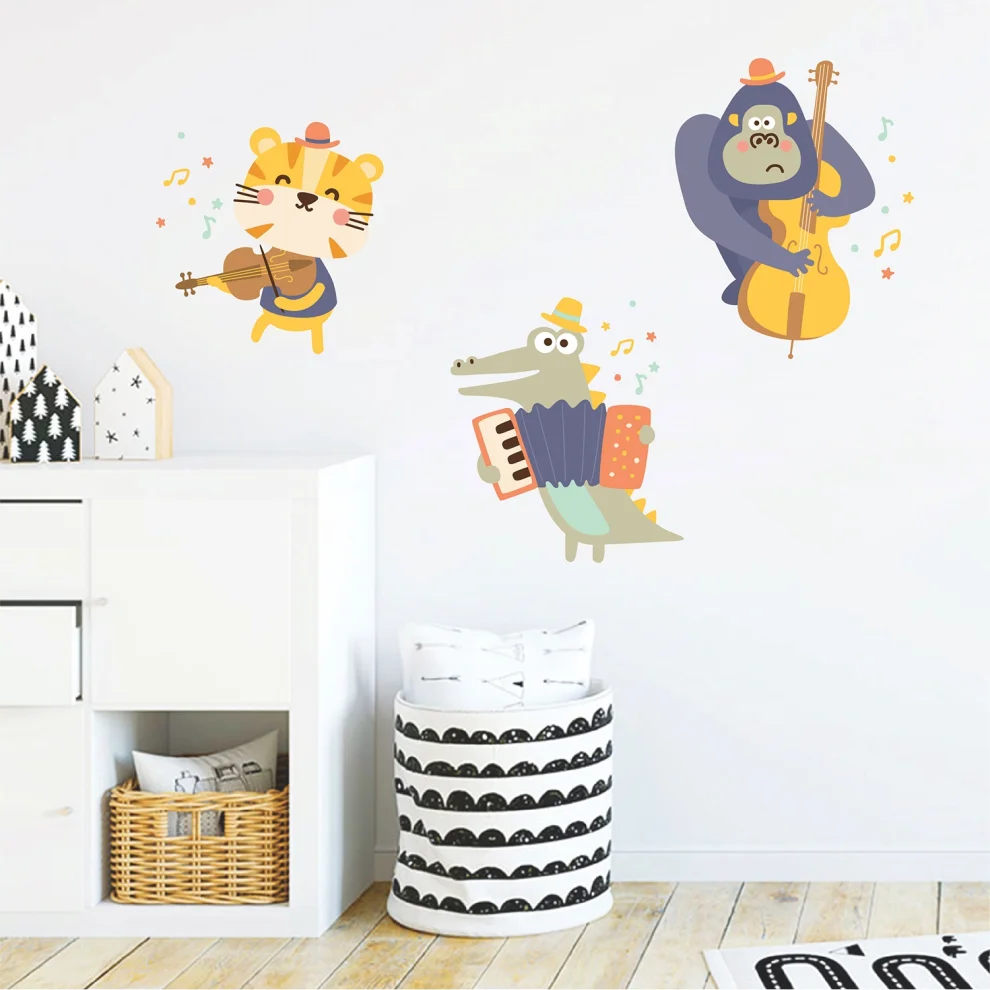 Jüppo - Joyful Buskers Wall Sticker