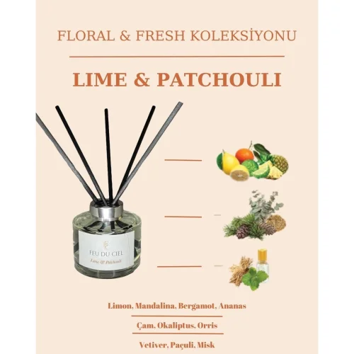 Feu du Ciel - Pure Lime & Patchouli Oda Kokusu 150 Ml