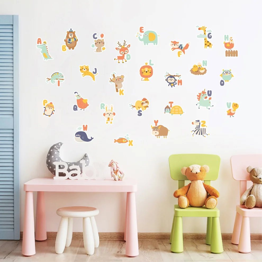 Jüppo - My First Alphabet English Wall Sticker