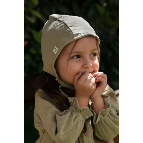 Little Gusto - Muslin British Hat Baby Organic Cotton