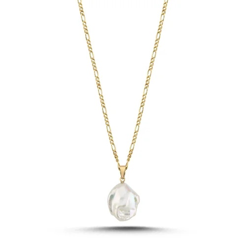 Safir Mücevher - Deep Sea  Design Pearl Necklace - Vlll