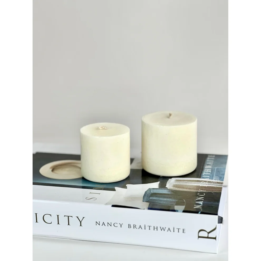 SOLILU Bloomy Spring Scented Soy Wax Candle Jar Refills Small hipicon