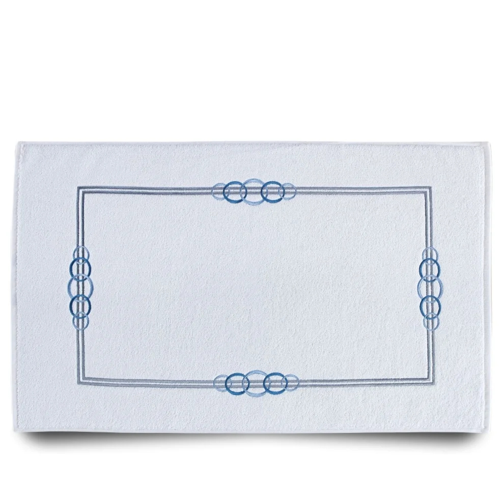 DK Store - Ledro Embroidered Cotton Bathmat