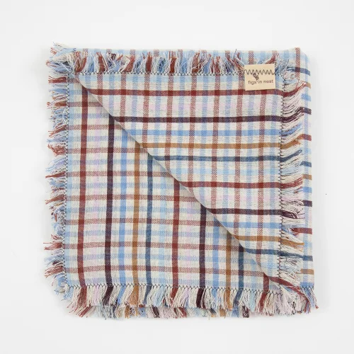 Figs in Nest - Double Gingham Napkins