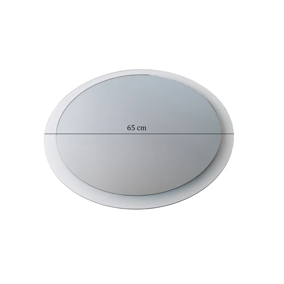 NEOstill - Aqua Round Mirror