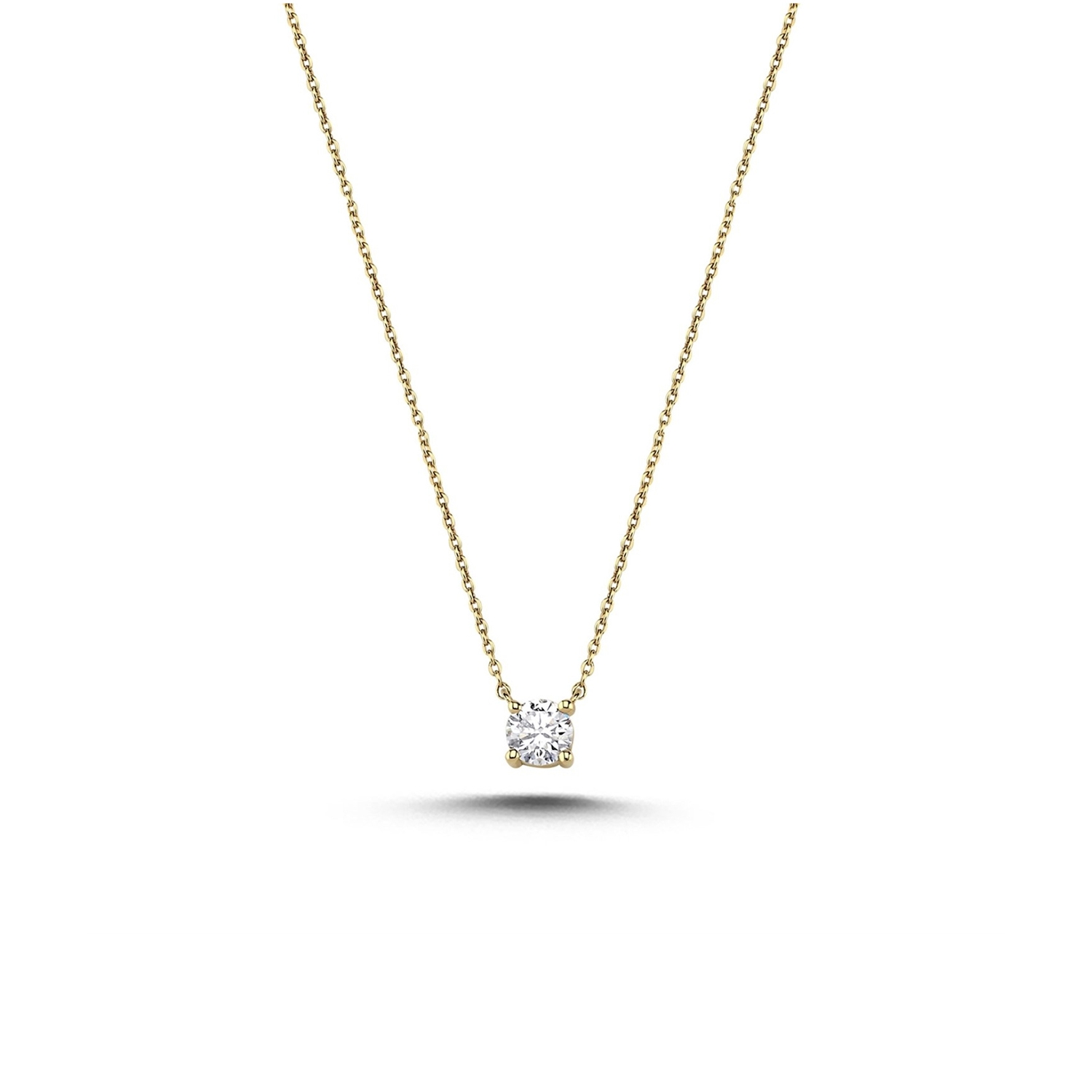 Only One Diamond Design Necklace - Vlll