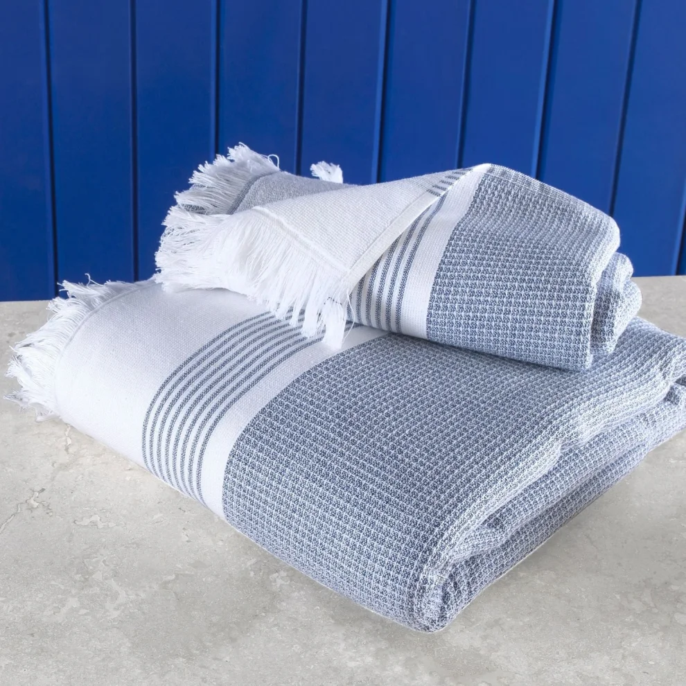 DK Store - Lambro 2 Pieces Towel Waistcloth Set