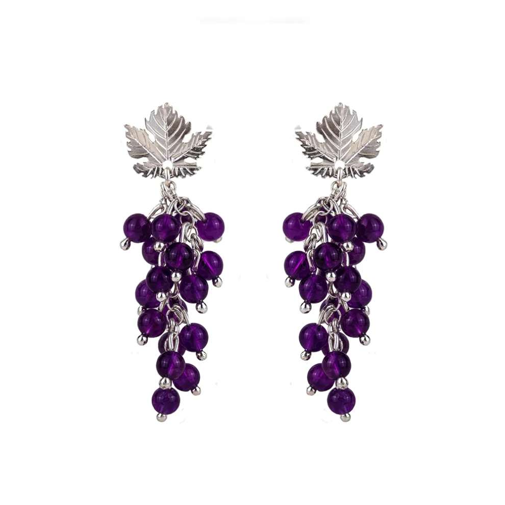 Ezra Baghaki Jewellery - Vine Leaf Earrings