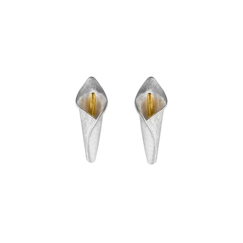 Ezra Baghaki Jewellery - White Calla Earrings