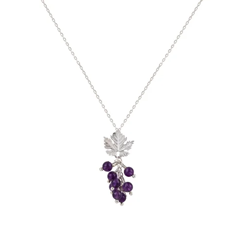 Ezra Baghaki Jewellery - Mini Vine Leaf Necklace