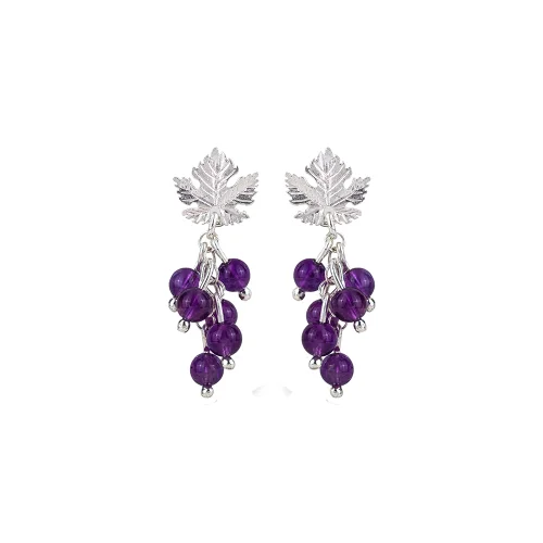 Ezra Baghaki Jewellery - Mini Vine Leaf Earrings