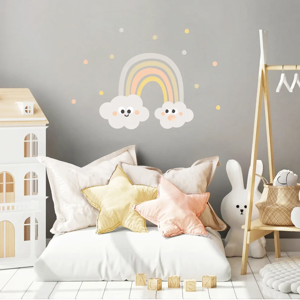 Jüppo - Under The Rainbow Wall Sticker