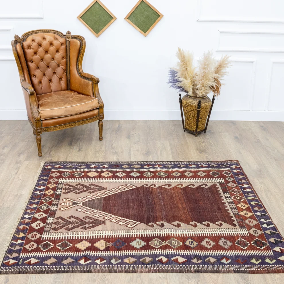 Soho Antiq - Tela Hand Woven Thin Rug 126x174cm