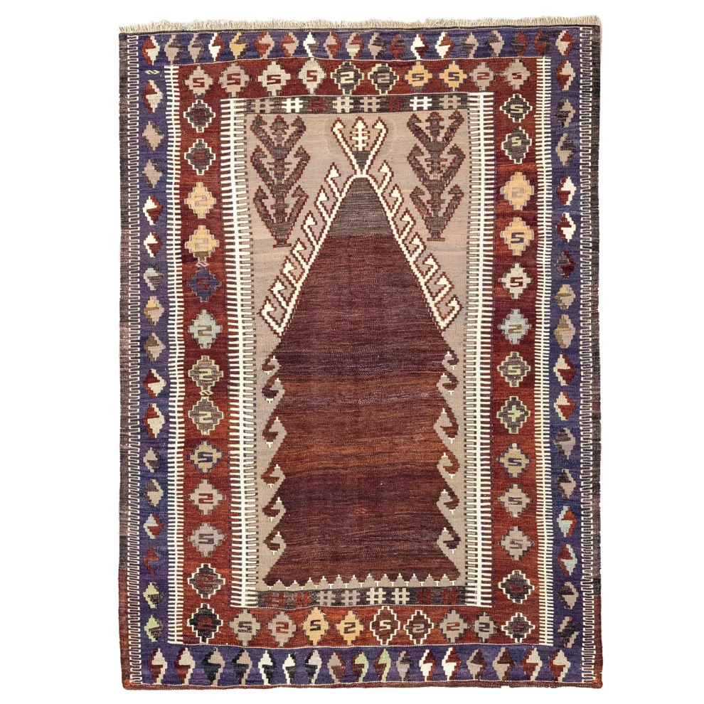 Soho Antiq - Tela Hand Woven Thin Rug 126x174cm