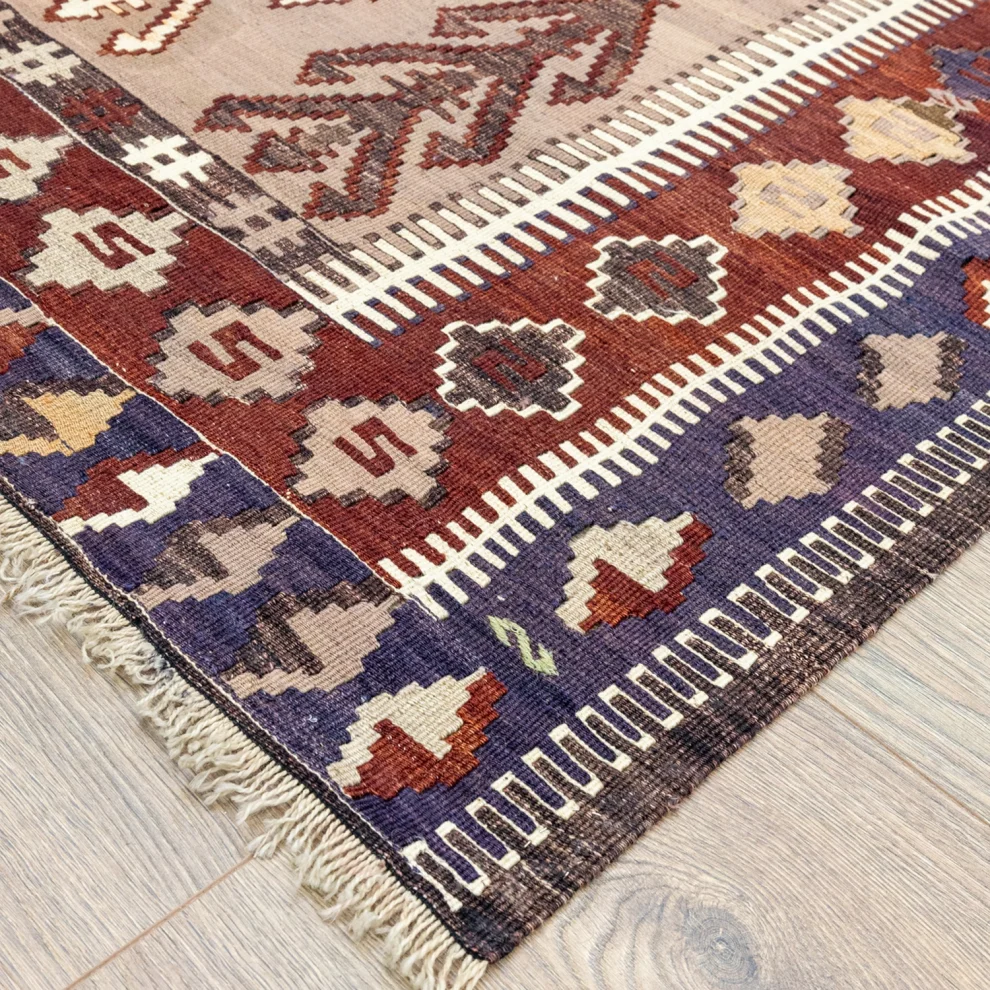 Soho Antiq - Tela El Dokuma İnce Kilim 126x174cm