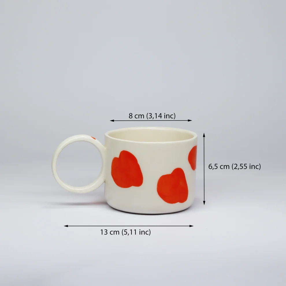 Svila Ceramic - Midi Kahve Bardağı