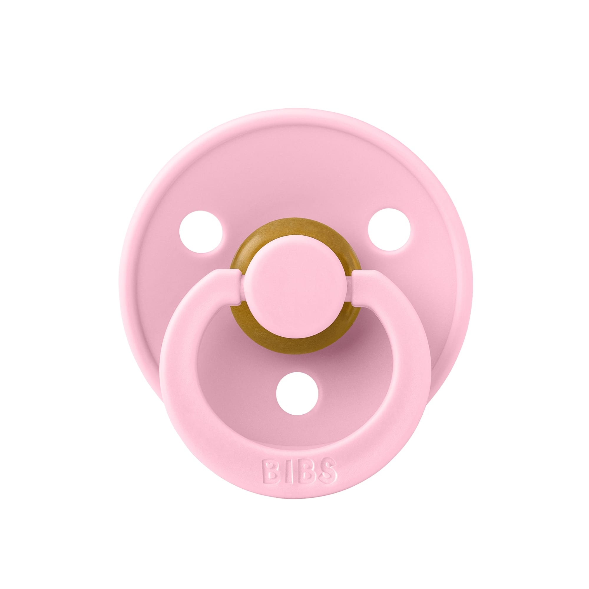 Bibs - Baby Pink Colour Kauçuk Emzik 0-6 Ay