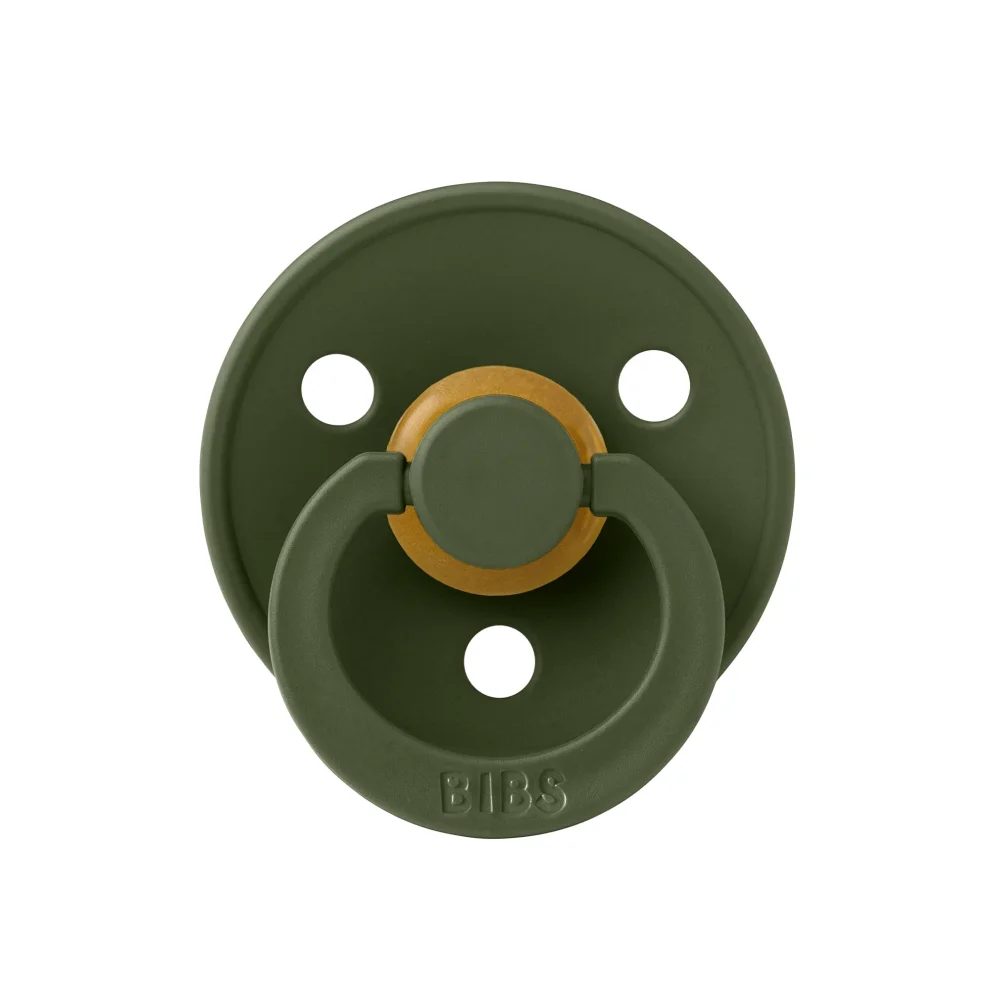 Bibs - Hunter Colour Rubber Pacifier