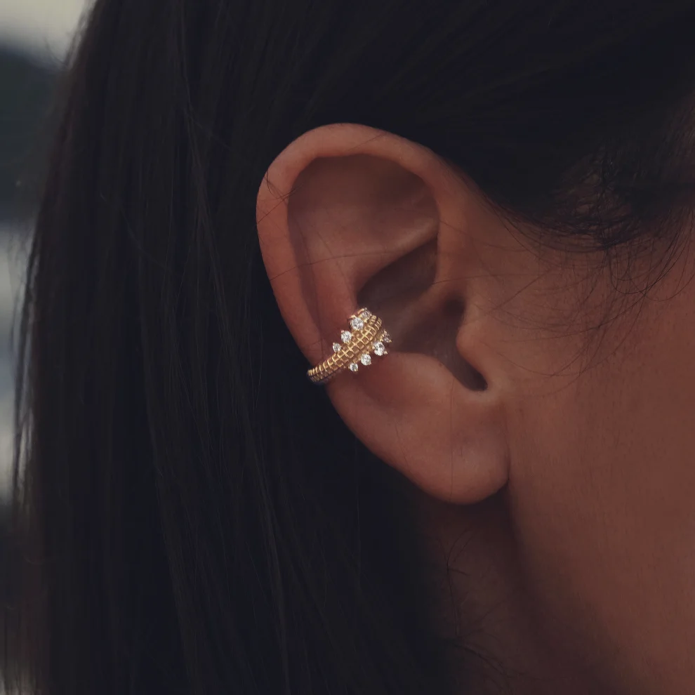 Gold plated discount cartilage earrings