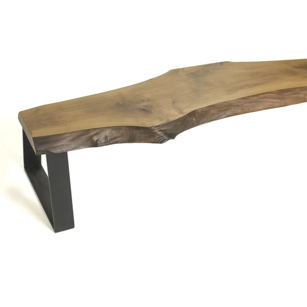 Baraka Concept - Ugie Metal Leg Detail Bench