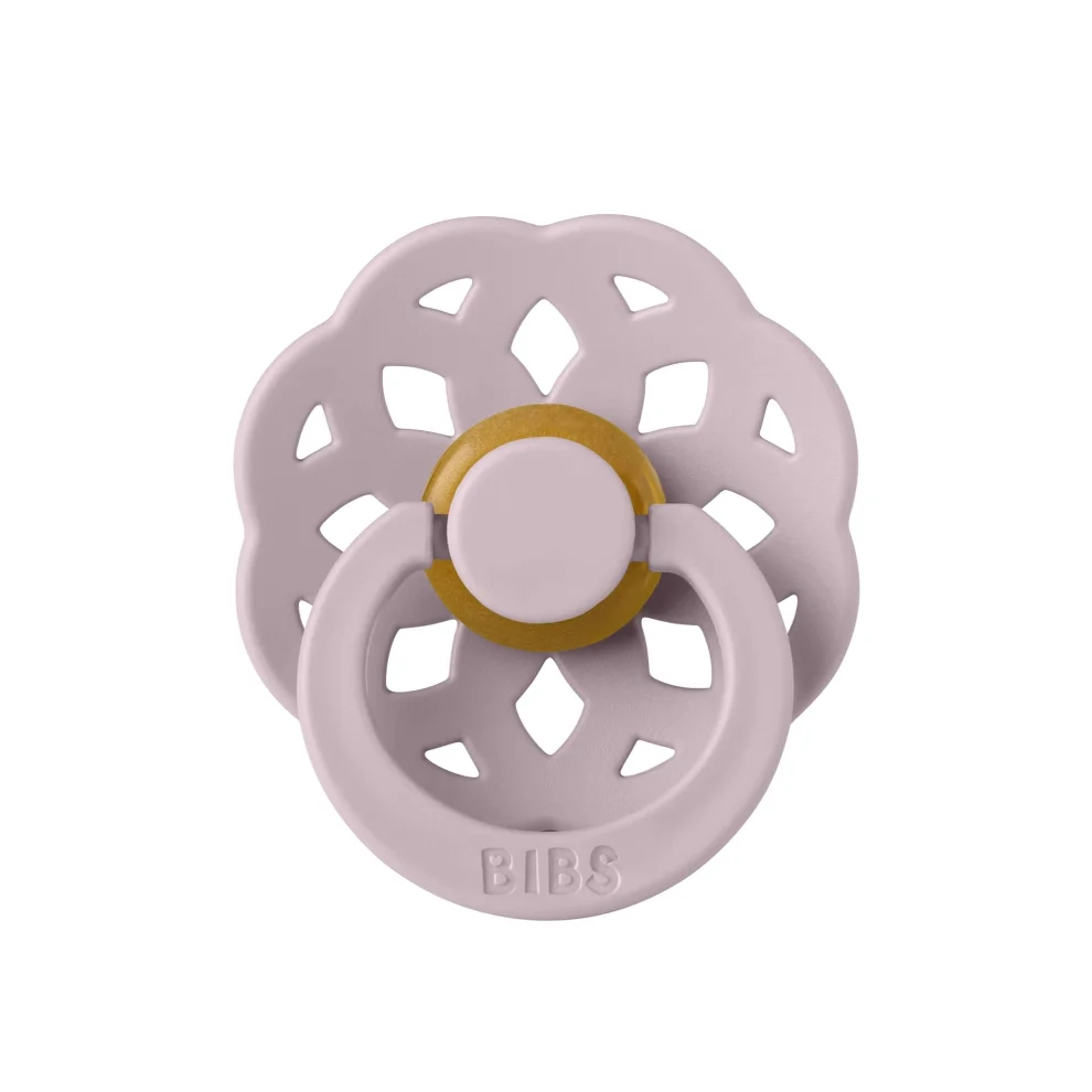 Bibs - Dusky Lilac Boheme Rubber Pacifier