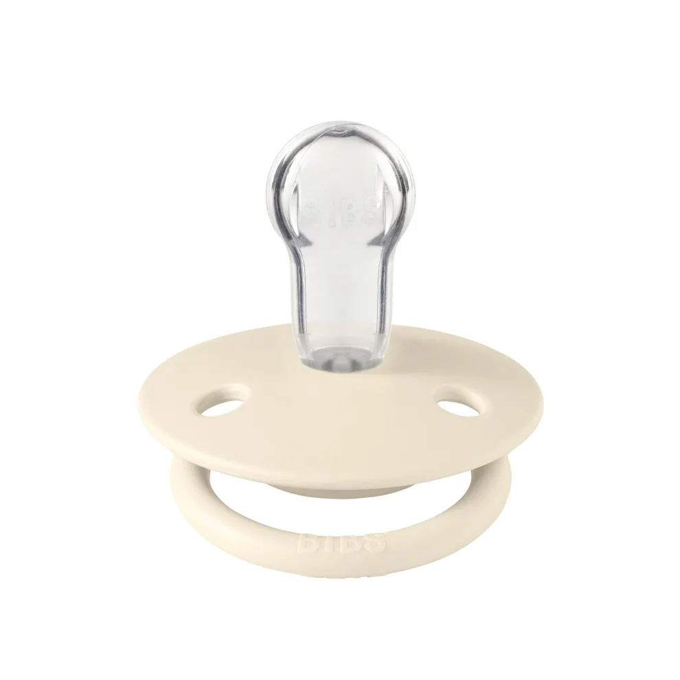 Bibs - Ivory De Lux Silicone Pacifier