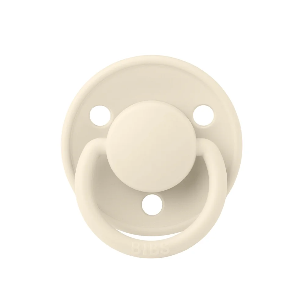 Bibs - Ivory De Lux Silicone Pacifier