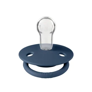 Steel Blue De Lux Silicone Pacifier