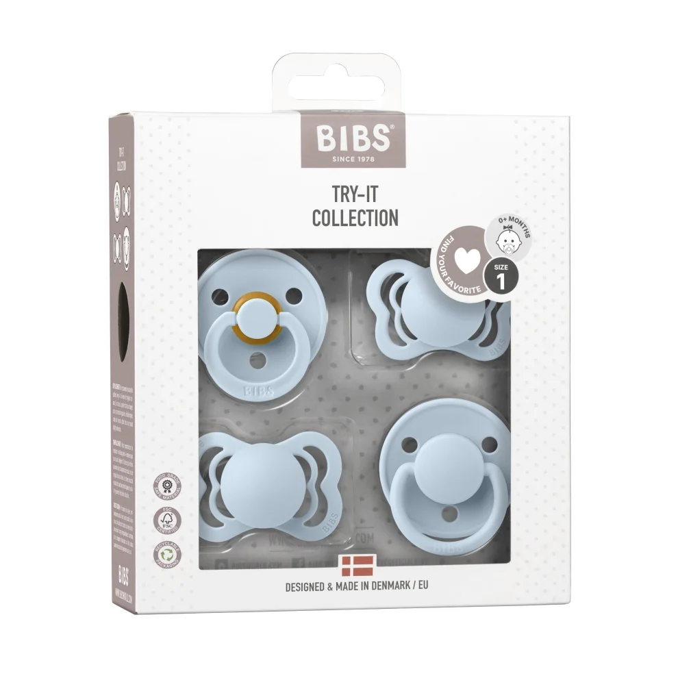 Bibs - Baby Blue Try It Box