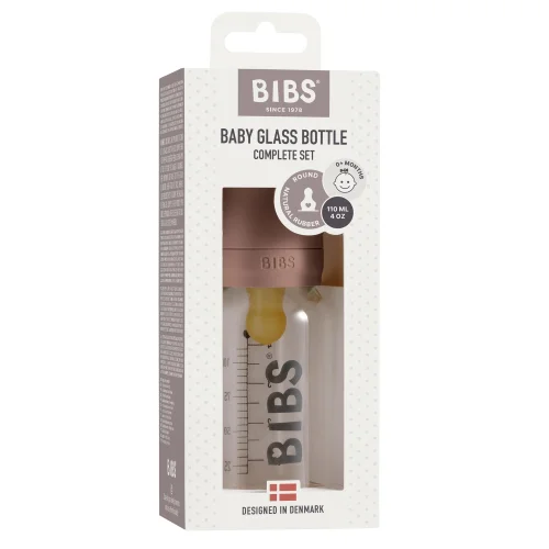 Bibs - Woodchuck 110 Ml Baby Bottle Complete Set Biberon