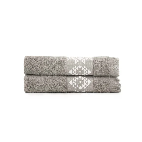 Ecocotton - Hereke 2-pack Hand & Face Jacquard Towel Set