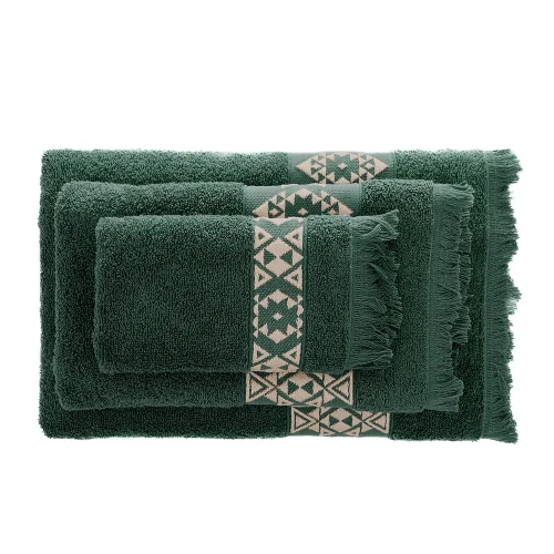 Ecocotton - Hereke Cotton Jacquard 3-pack Towel Set