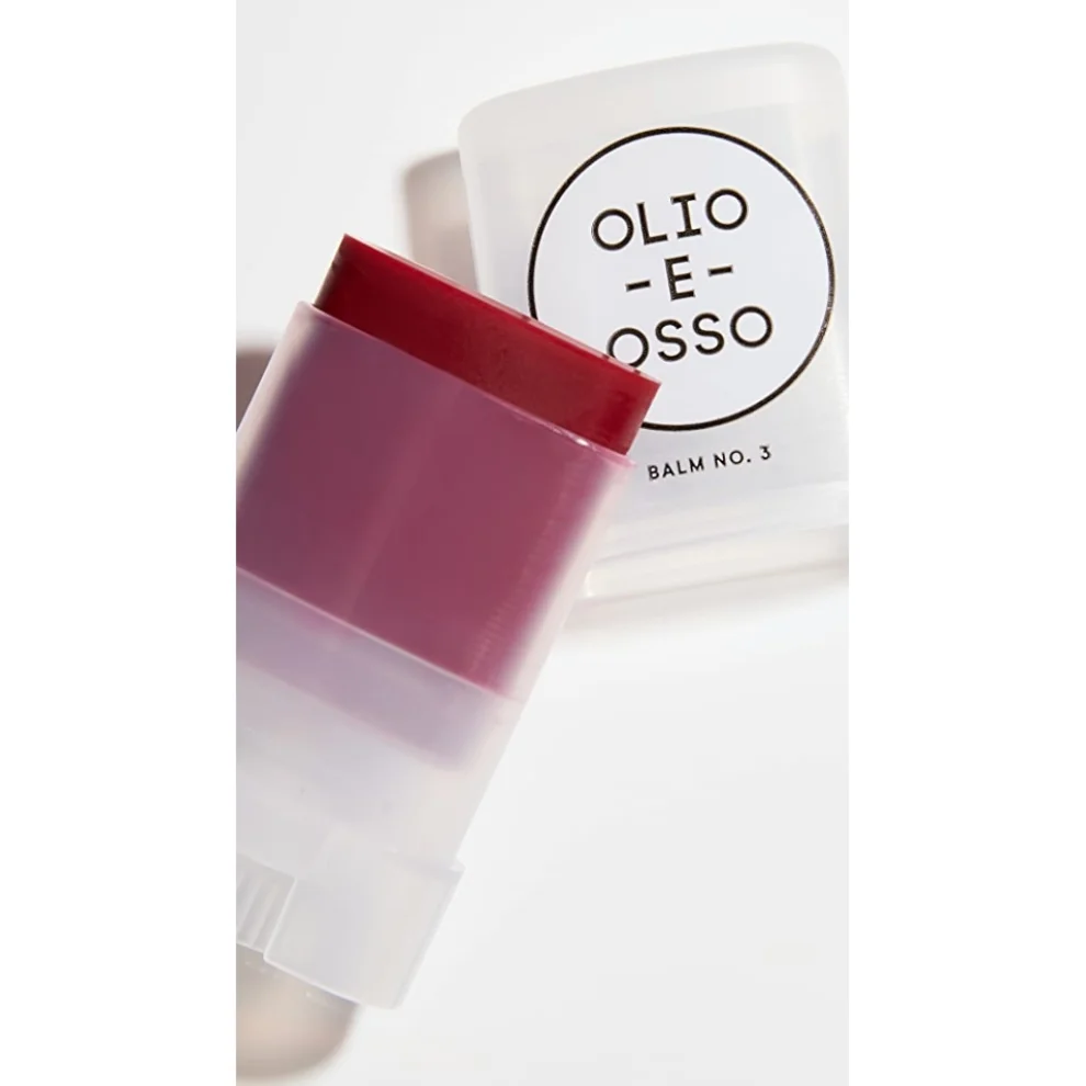 Olio E Osso - ​lip Cheek Eye Dudak Allık Göz Renkli Nemlendirici Balm No.3 Crimson