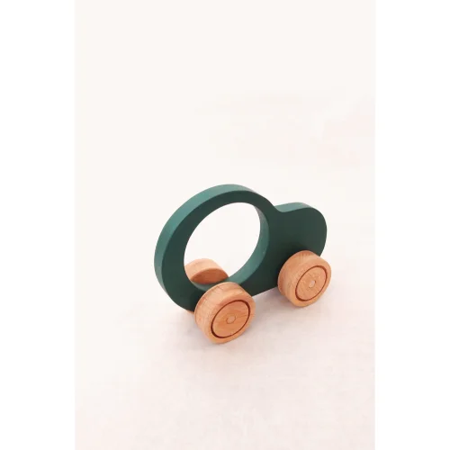 Oyuncu Kunduz Oyuncak - Wooden My First Car Toy