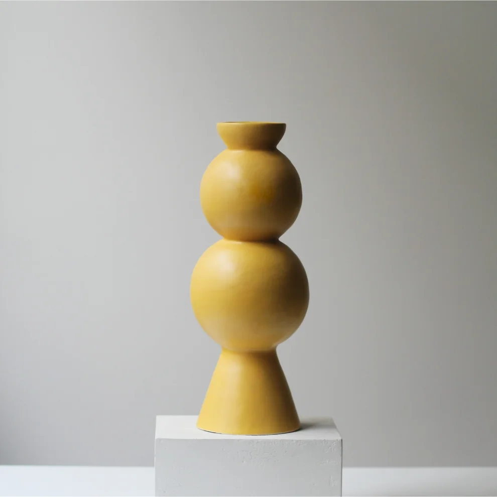 Jecmuse - Matte Ceramic Vase