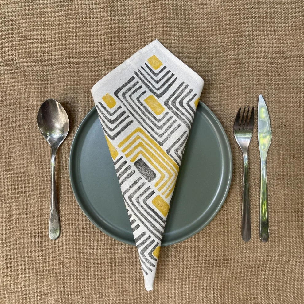 Deec Design Studio - 6 Neo/ G Series Texture Napkin Set