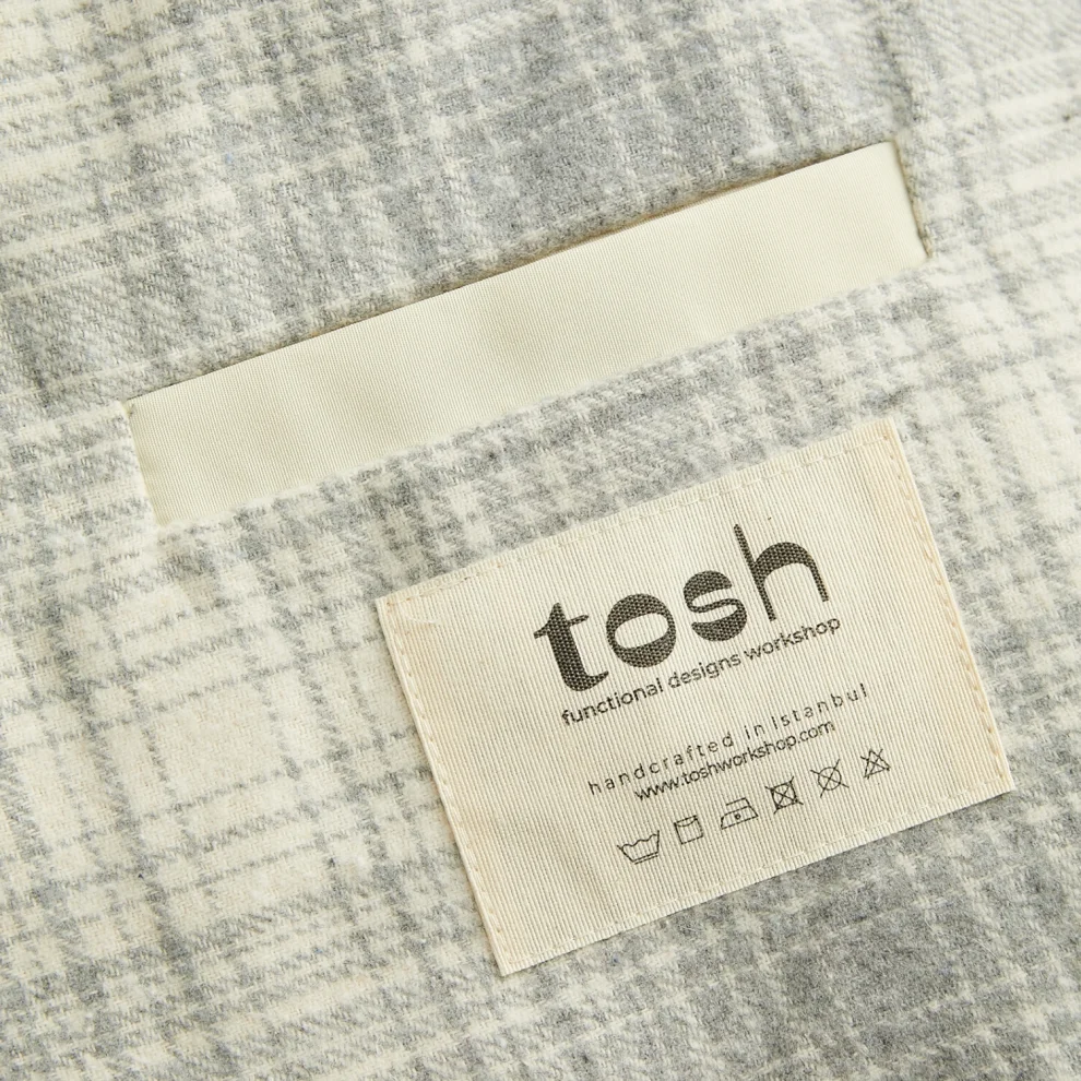 tosh workshop - Unisex Suya Dayanıklı Pelerin Mont