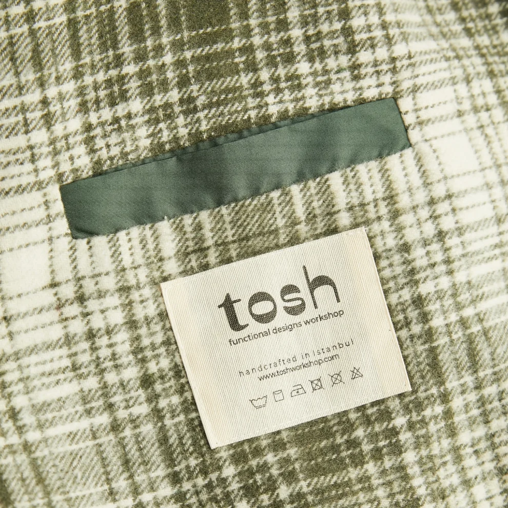 tosh workshop - Unisex Suya Dayanıklı Pelerin Mont