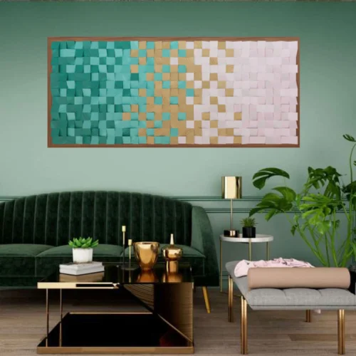 Arbe Design Studio - Emerald Fly | 3d Wood Wall Art Handmade