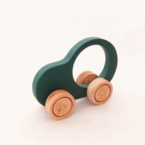 Oyuncu Kunduz Oyuncak - Wooden My First Car Toy