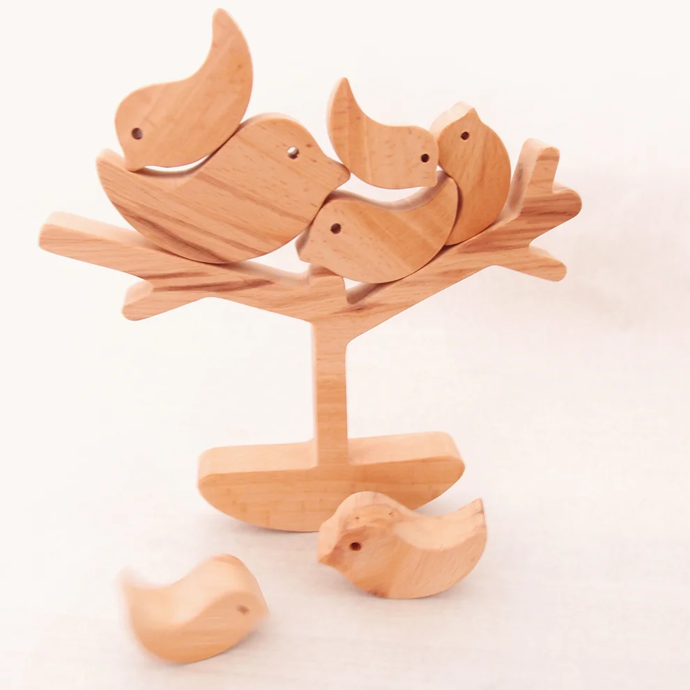 Oyuncu Kunduz Oyuncak - Balancing Birds Toy