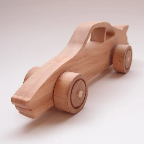 Oyuncu Kunduz Oyuncak - Porsche 911 Wooden Car